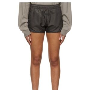 Essentials Fear of God Nylon Shorts Rubberized Logo Womens size Medium